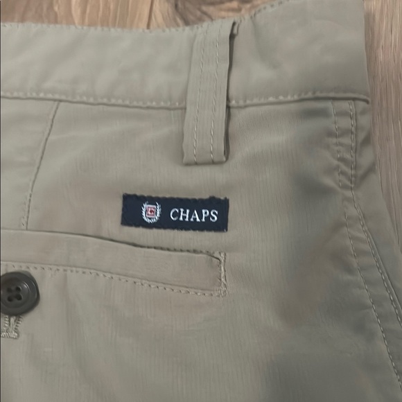 Chaps Tan Cargo Shorts Relaxed Fit Cotton - Picture 3 of 6